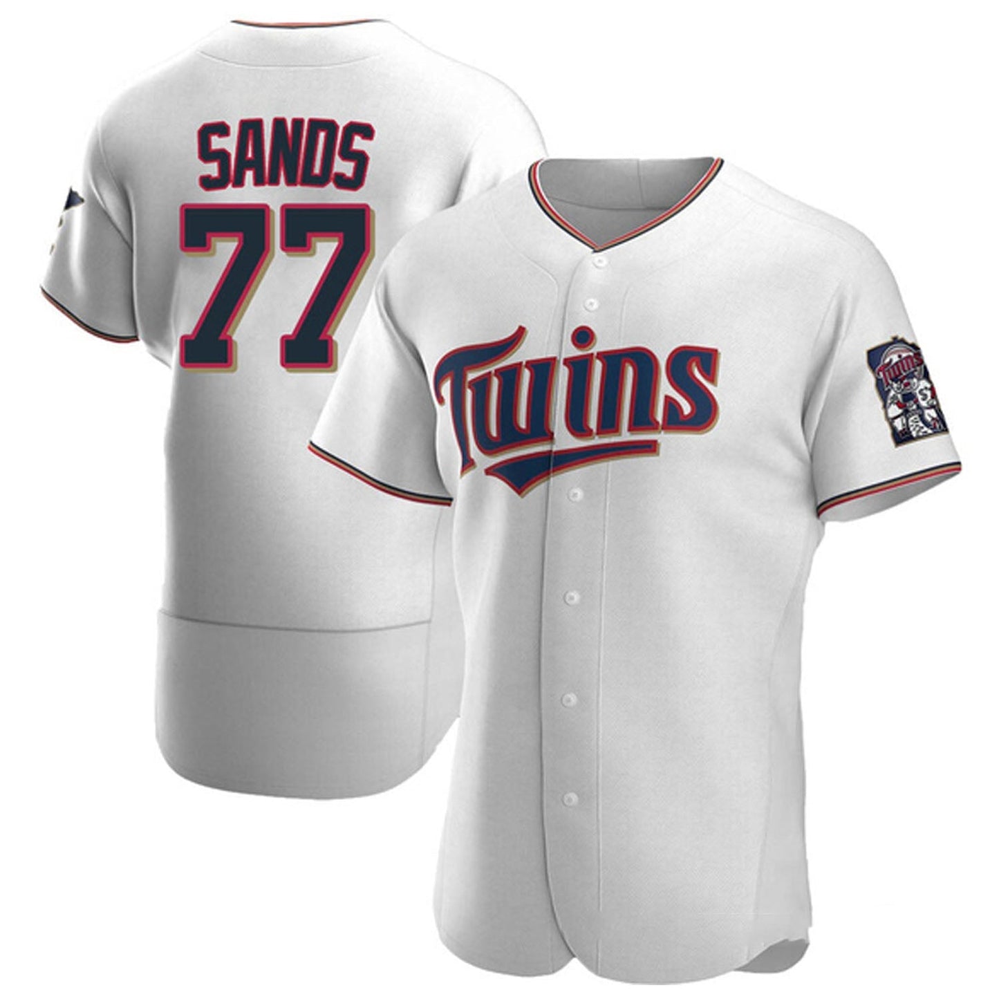 MLB Cole Sands Minnesota Twins 77 Jersey