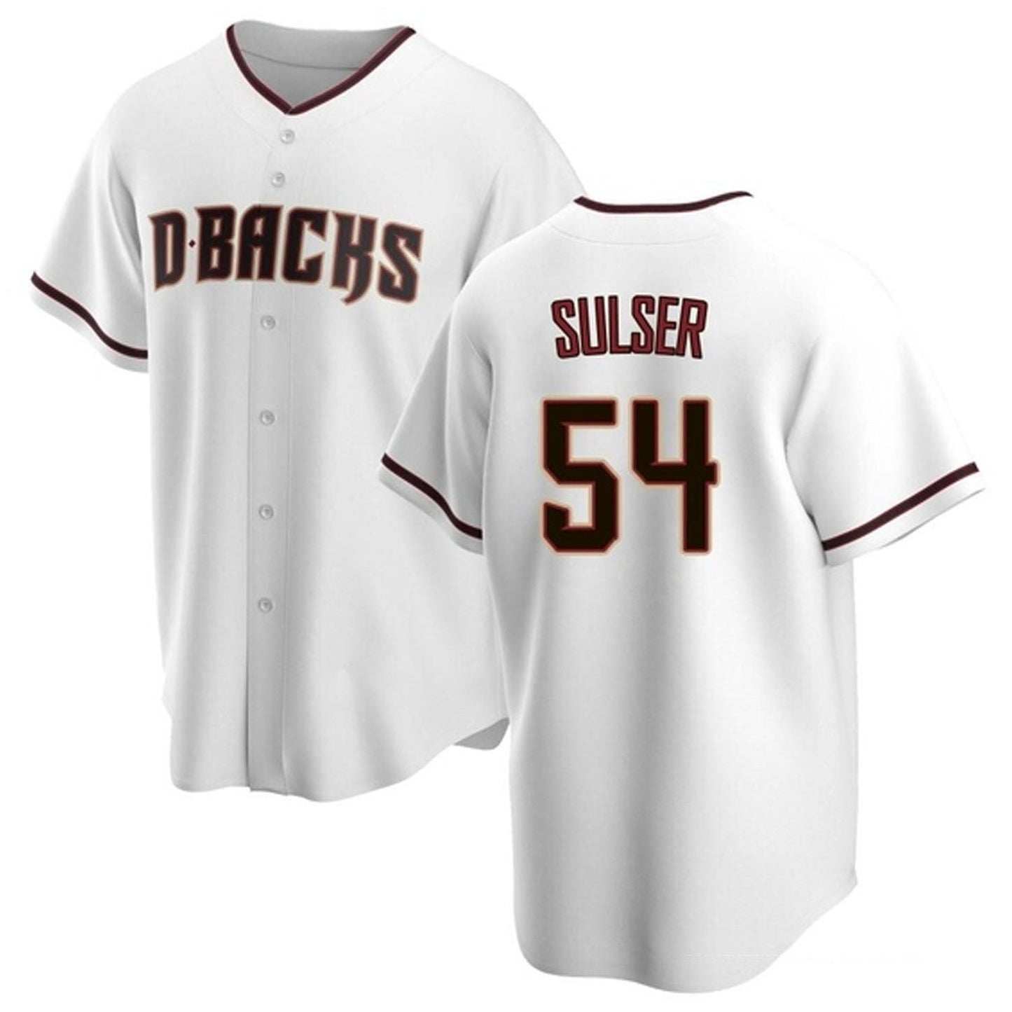 MLB Cole Sulser Arizona Diamondbacks 54 Jersey