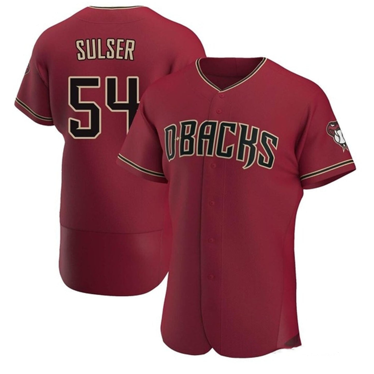 MLB Cole Sulser Arizona Diamondbacks 54 Jersey