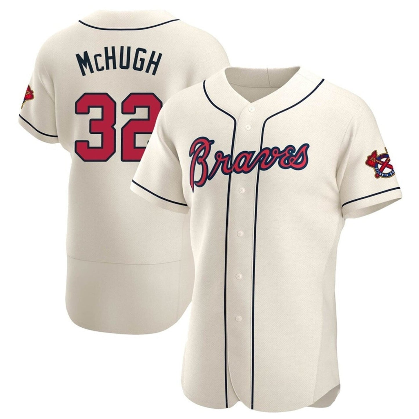 MLB Collin McHugh Atlanta Braves 32 Jersey