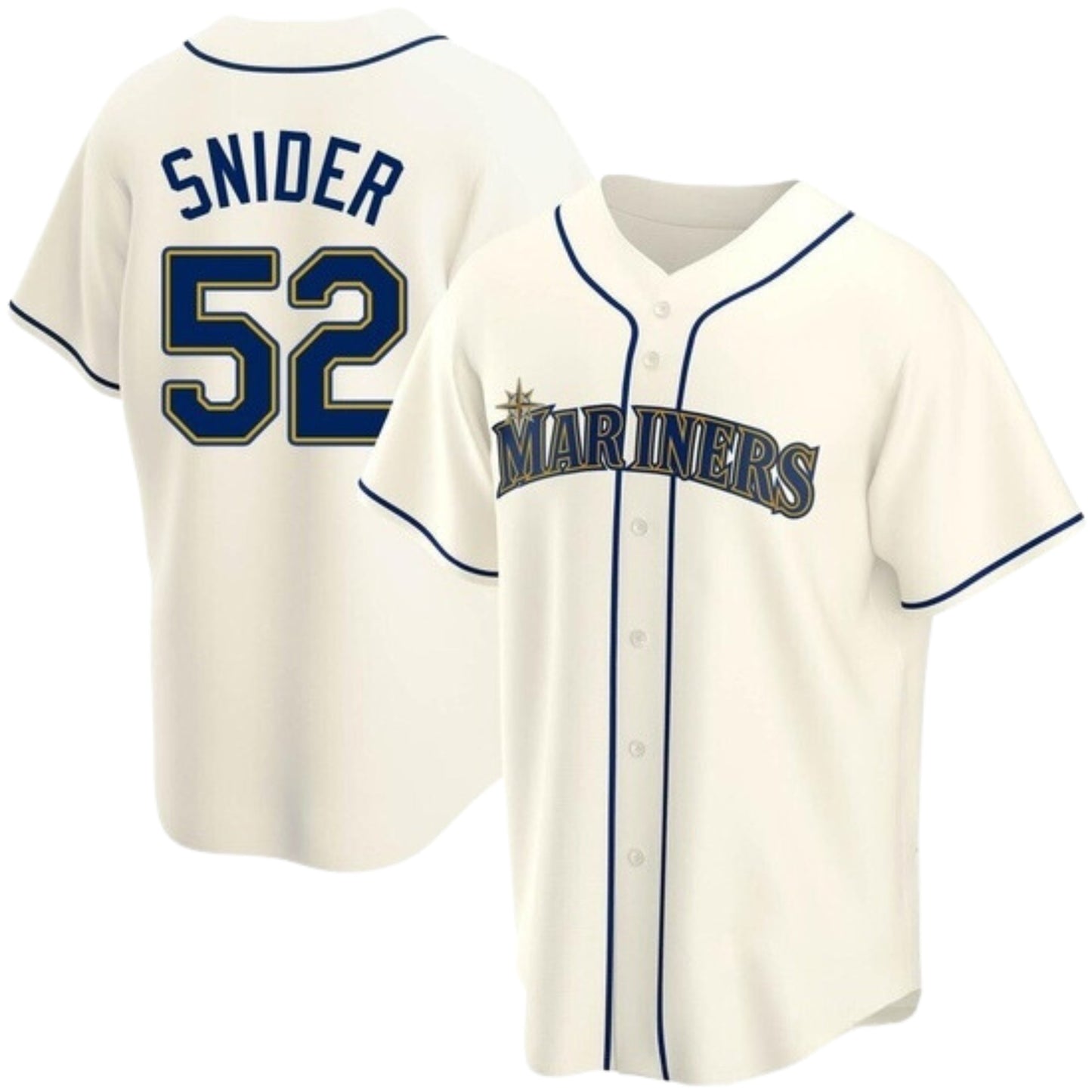 MLB Collin Snider Seattle Mariners 52 Jersey