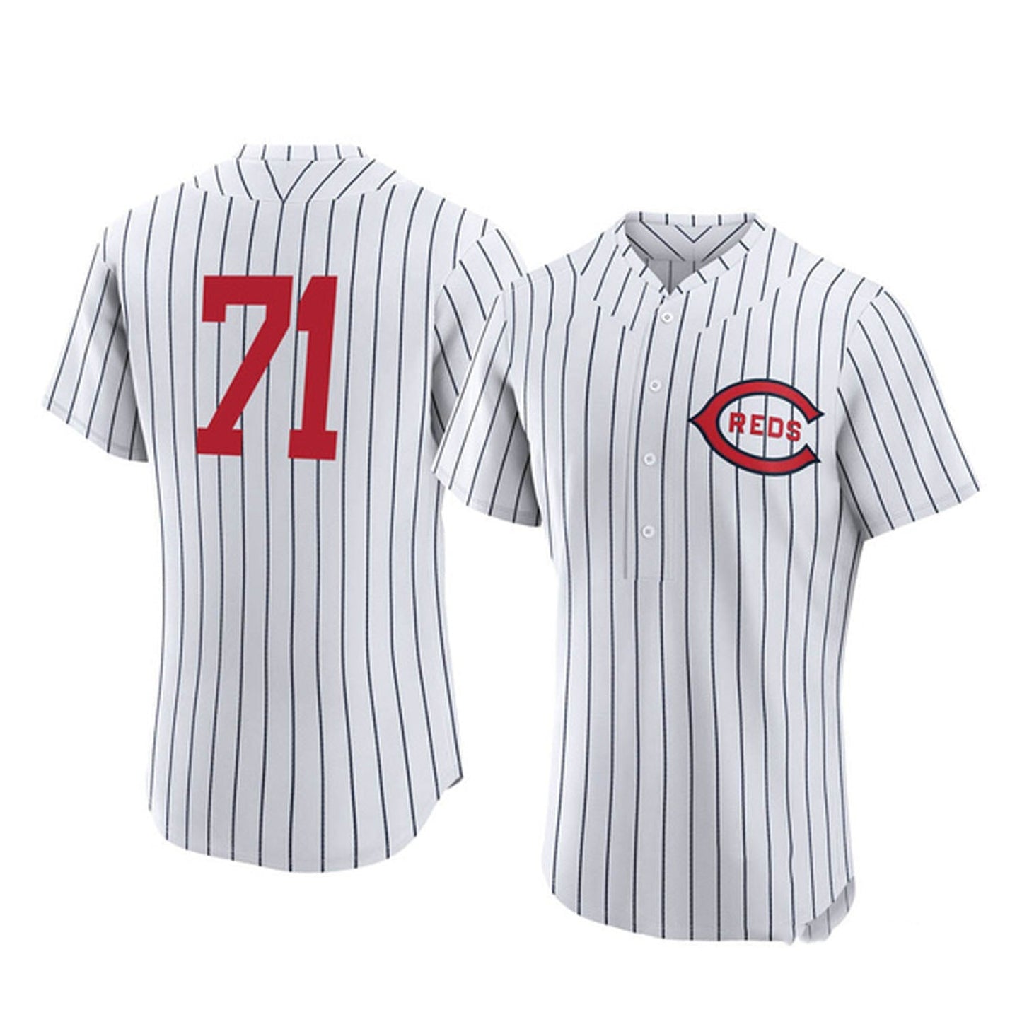 MLB Connor Overton Cincinnati Reds 71 Jersey