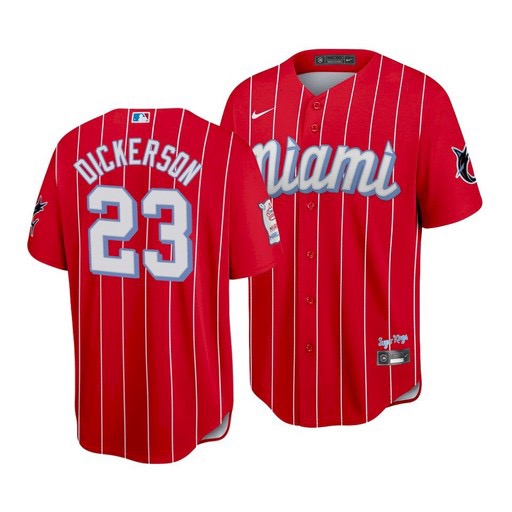 MLB Corey Dickerson Miami Marlins 23 Jersey