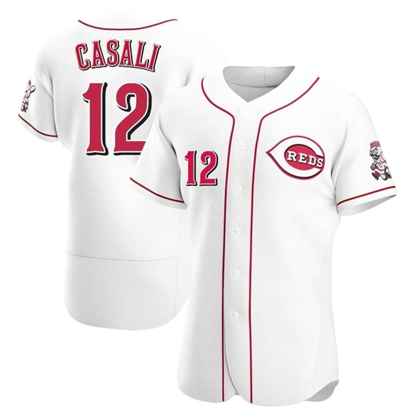 MLB Curt Casali Cincinnati Reds 12 Jersey