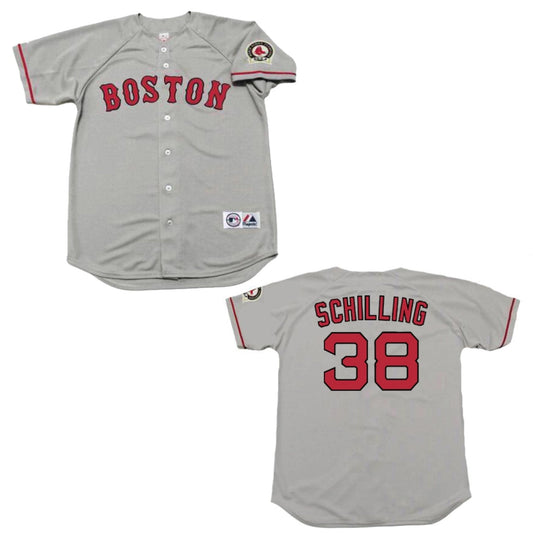 MLB Curt Schilling Boston Red Sox 38 Jersey