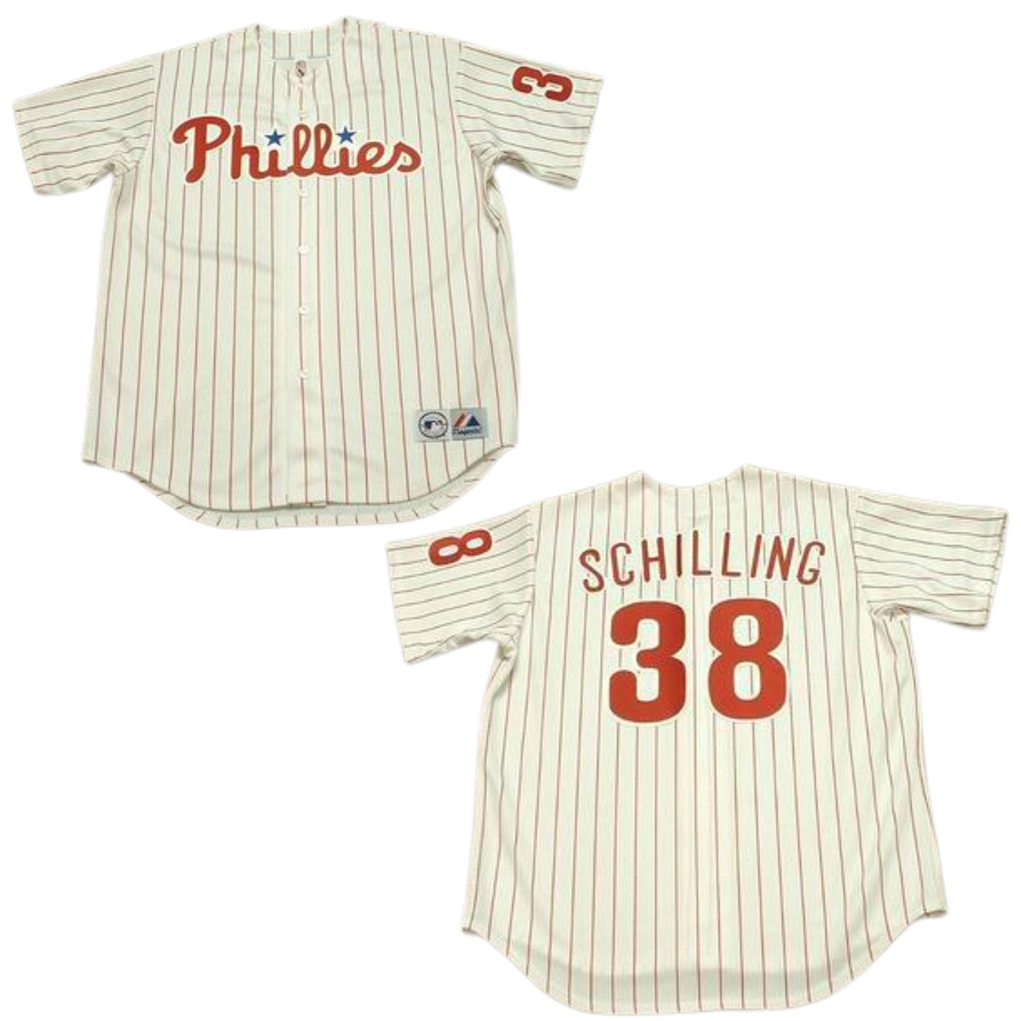 MLB Curt Schilling Philadelphia Phillies 38 Jersey