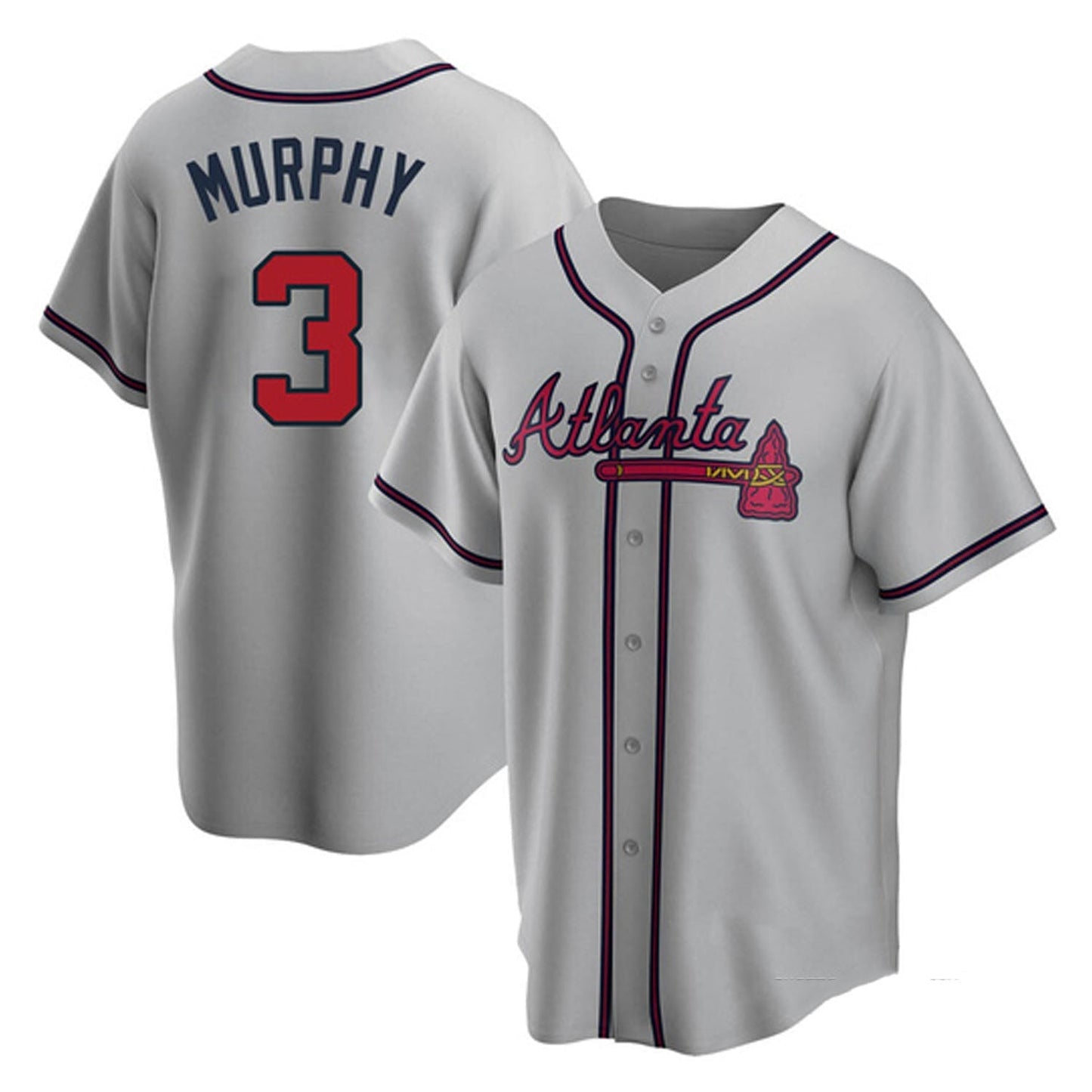 MLB Dale Murphy Atlanta Braves 3 Jersey