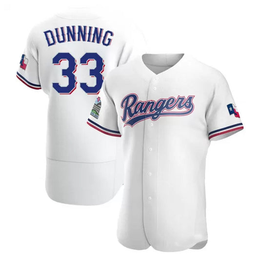 MLB Dane Dunning Texas Rangers 33 Jersey