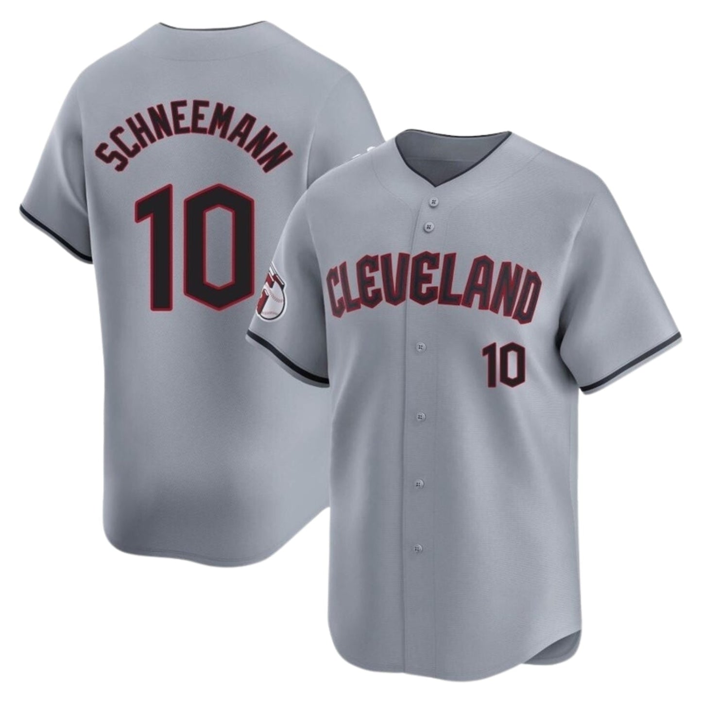 MLB Daniel Schneemann Cleveland Guardians 10 Jersey