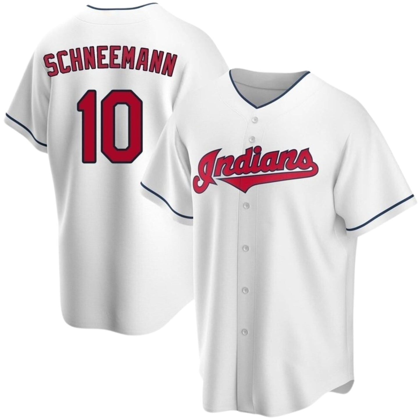 MLB Daniel Schneemann Cleveland Guardians 10 Jersey