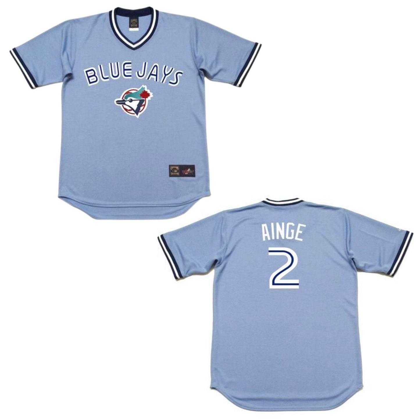 MLB Danny Ainge Toronto Blue Jays 2 Jersey