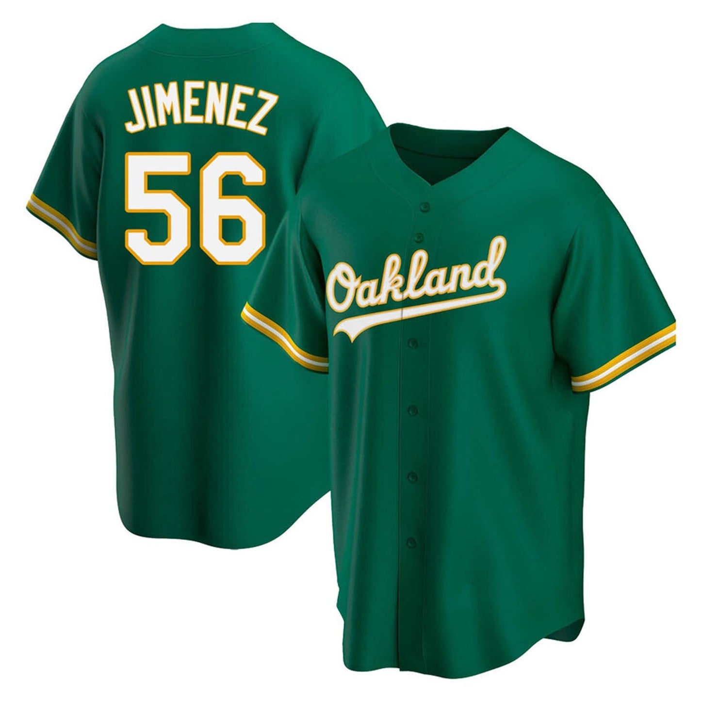 MLB Dany Jimenez Oakland Athletics 56 Jersey