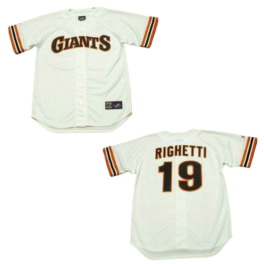 MLB Dave Righetti San Francisco Giants 19 Jersey