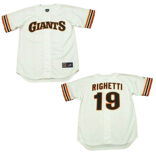 MLB Dave Righetti San Francisco Giants 19 Jersey