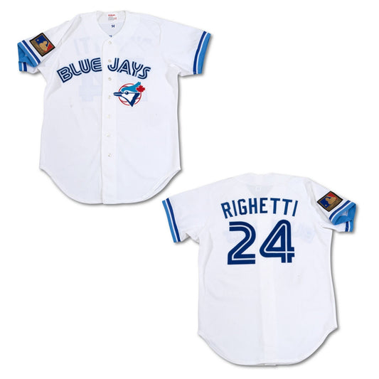 MLB Dave Righetti Toronto Blue Jays 24 Jersey