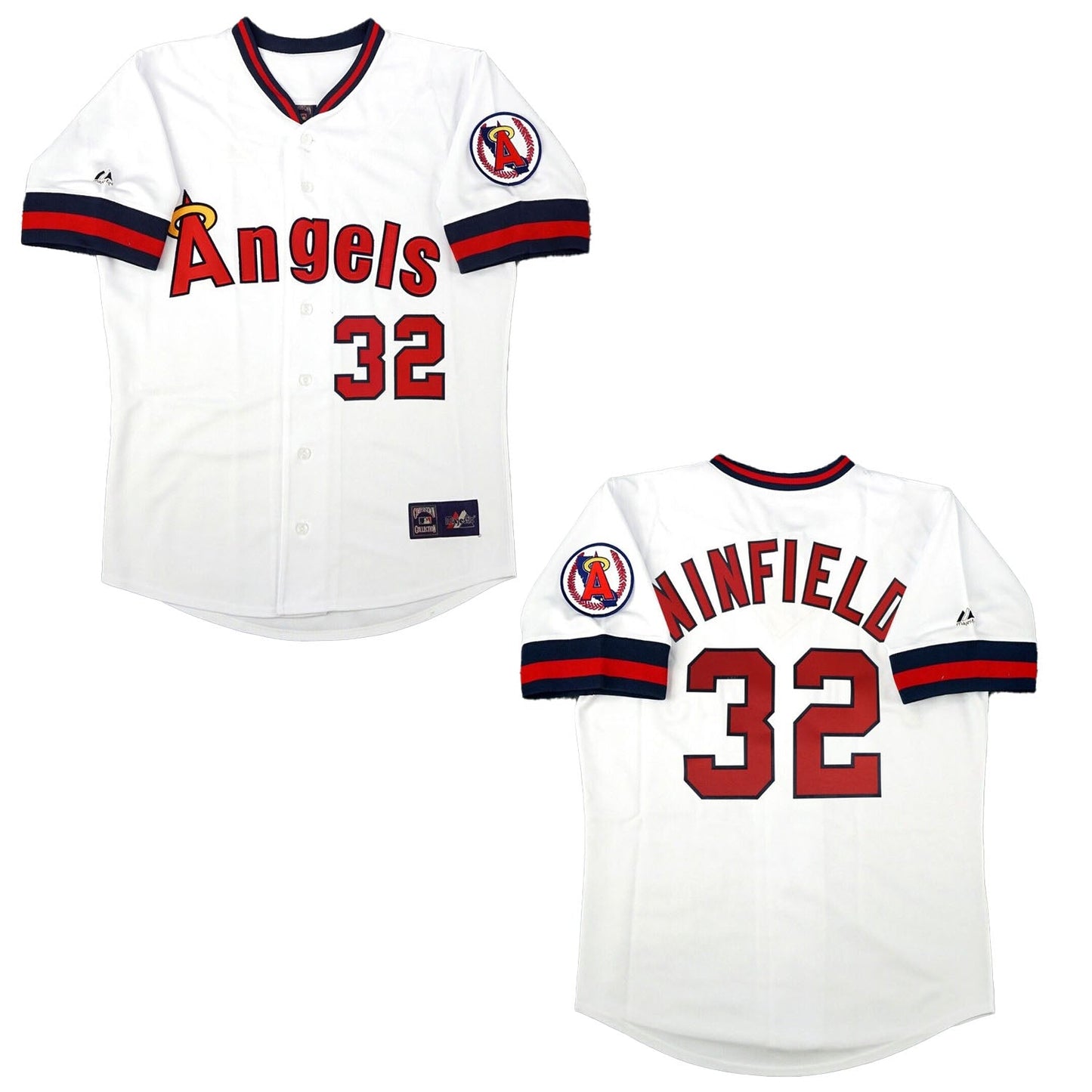 MLB Dave Winfield California Angels 32 Jersey