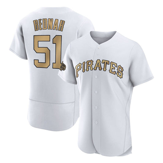 MLB David Bednar Pittsburgh Pirates 51 Jersey