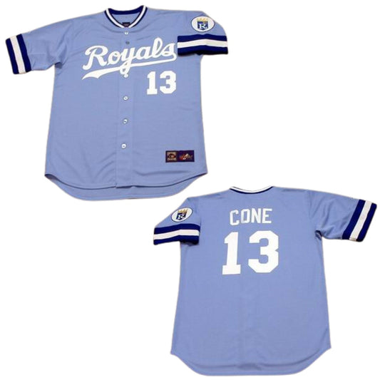 MLB David Cones Kansas City Royals 13 Jersey