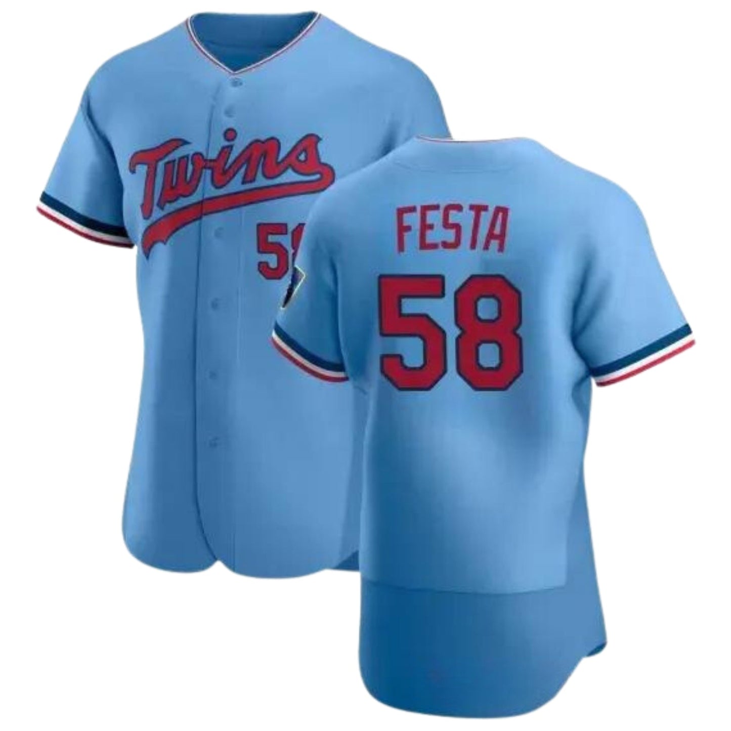 David Festa Minnesota Twins 58 Jersey