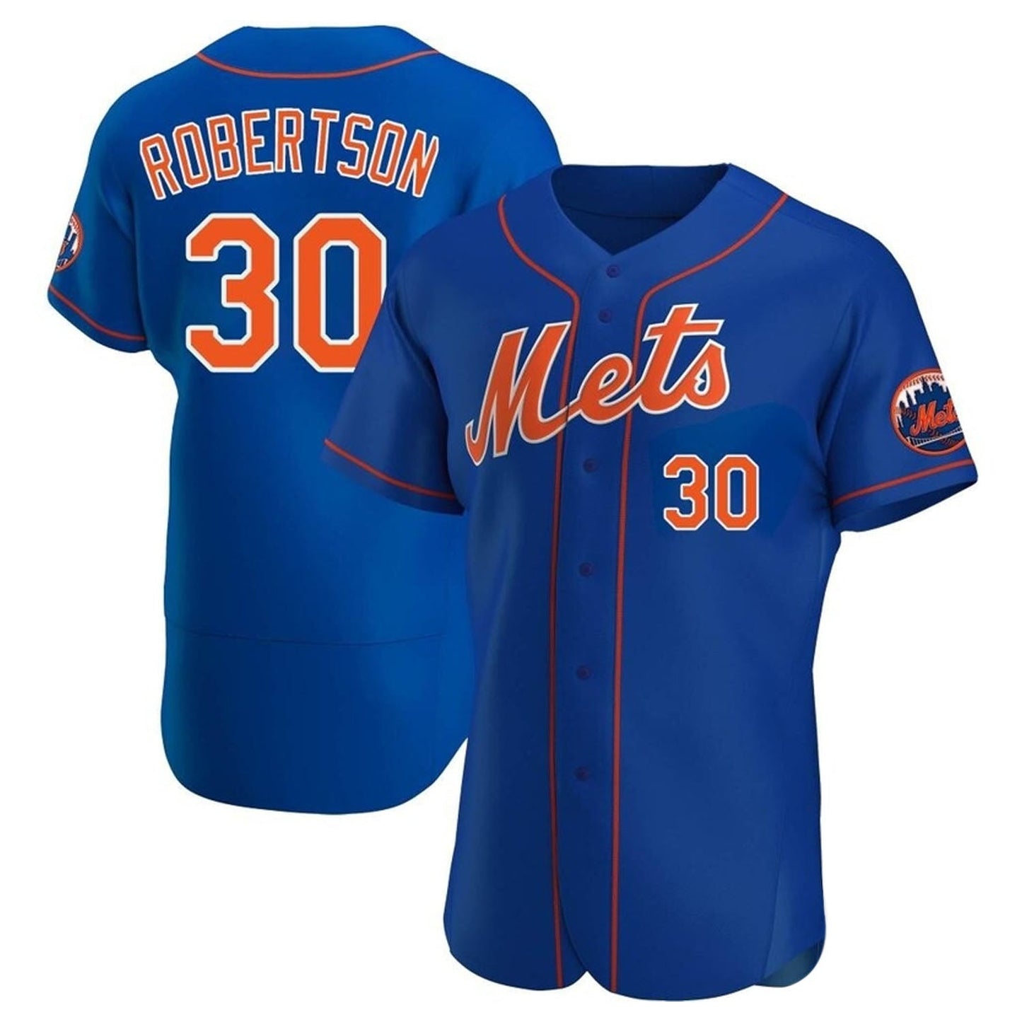 MLB David Robertson New York Mets 30 Jersey