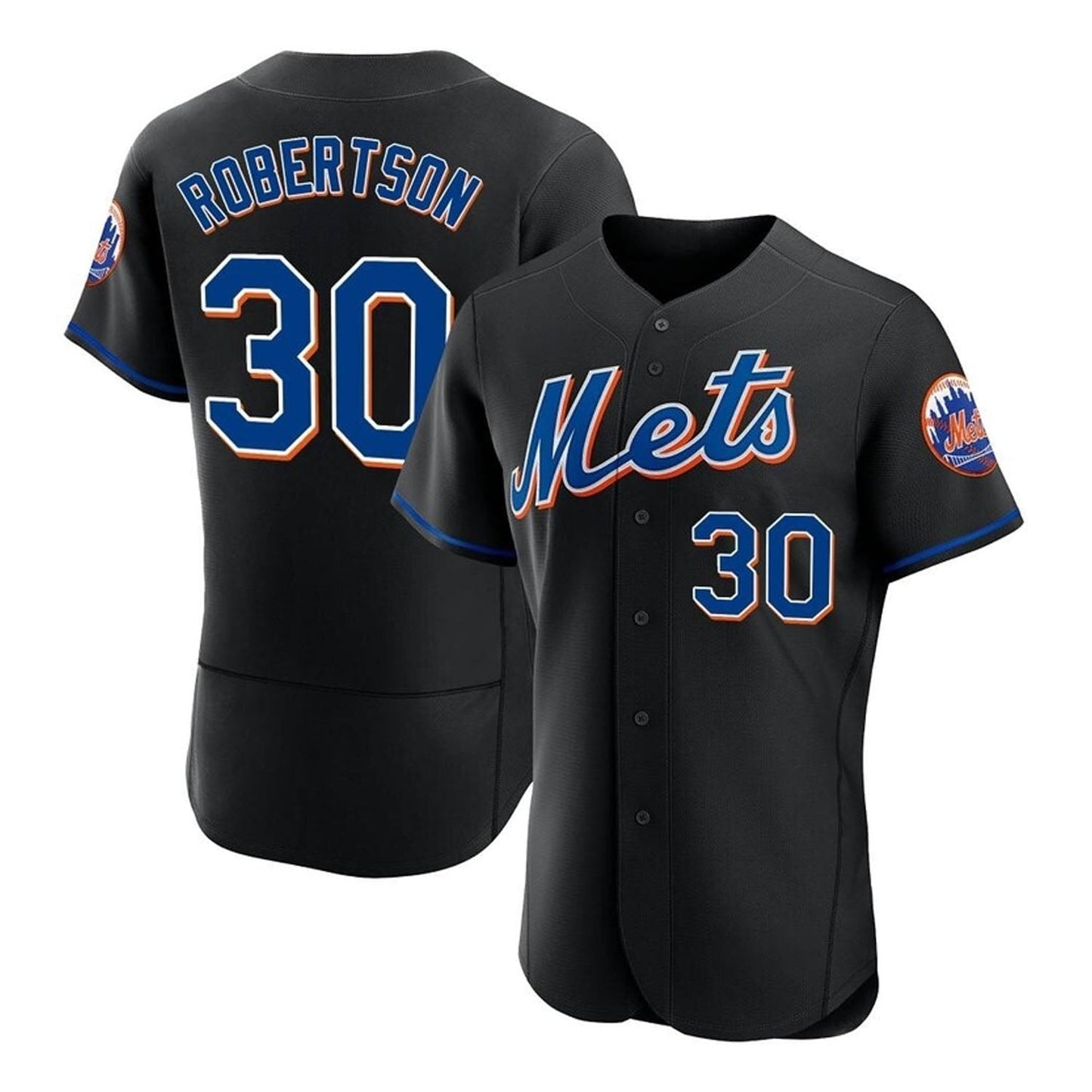 MLB David Robertson New York Mets 30 Jersey