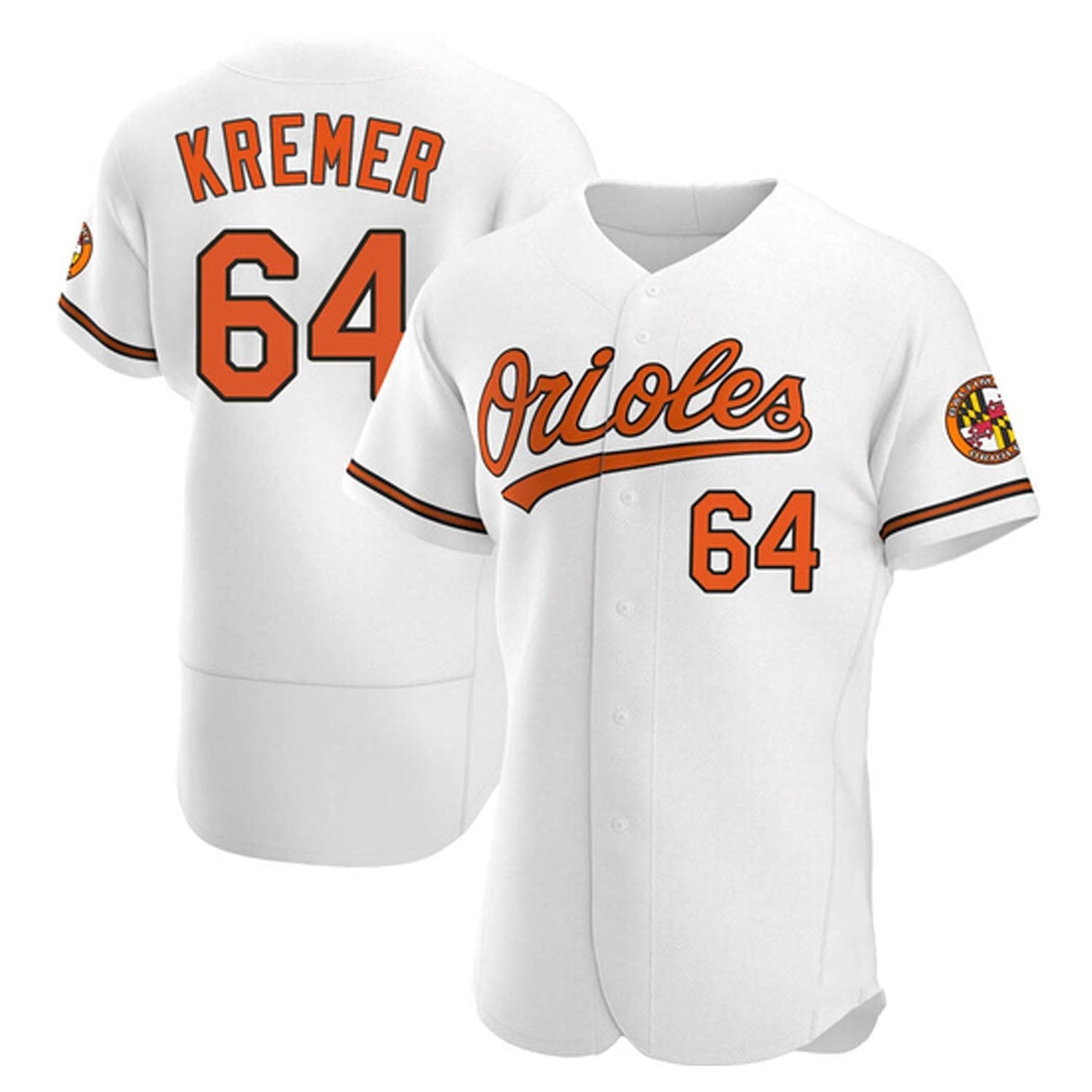 MLB Dean Kremer Baltimore Orioles 64 Jersey