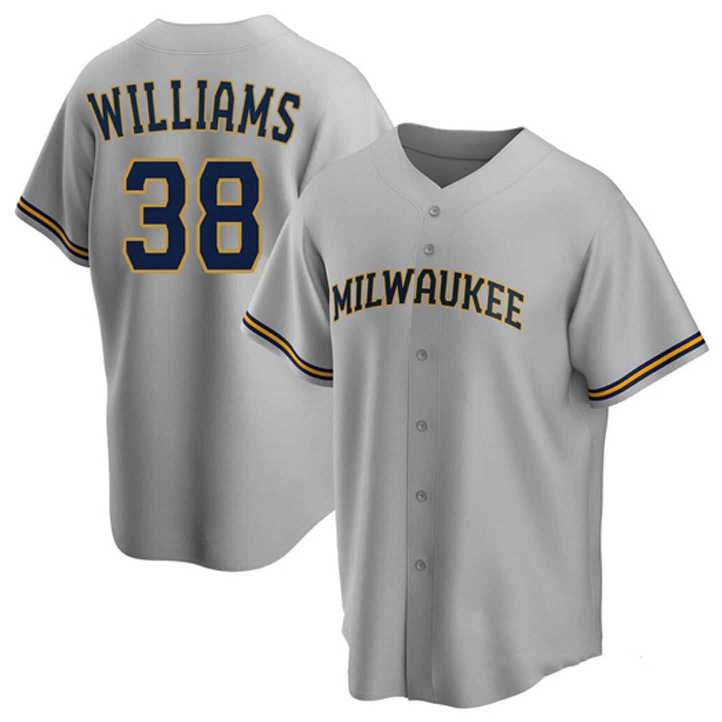 MLB Devin Williams Milwaukee Brewers 38 Jersey