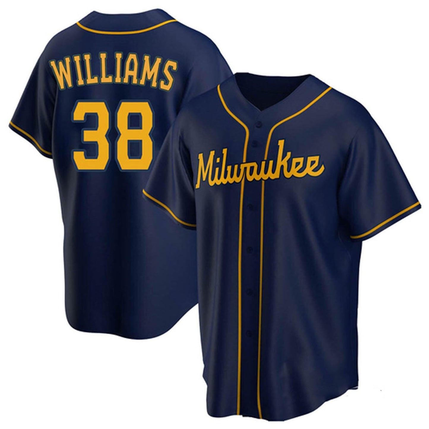 MLB Devin Williams Milwaukee Brewers 38 Jersey