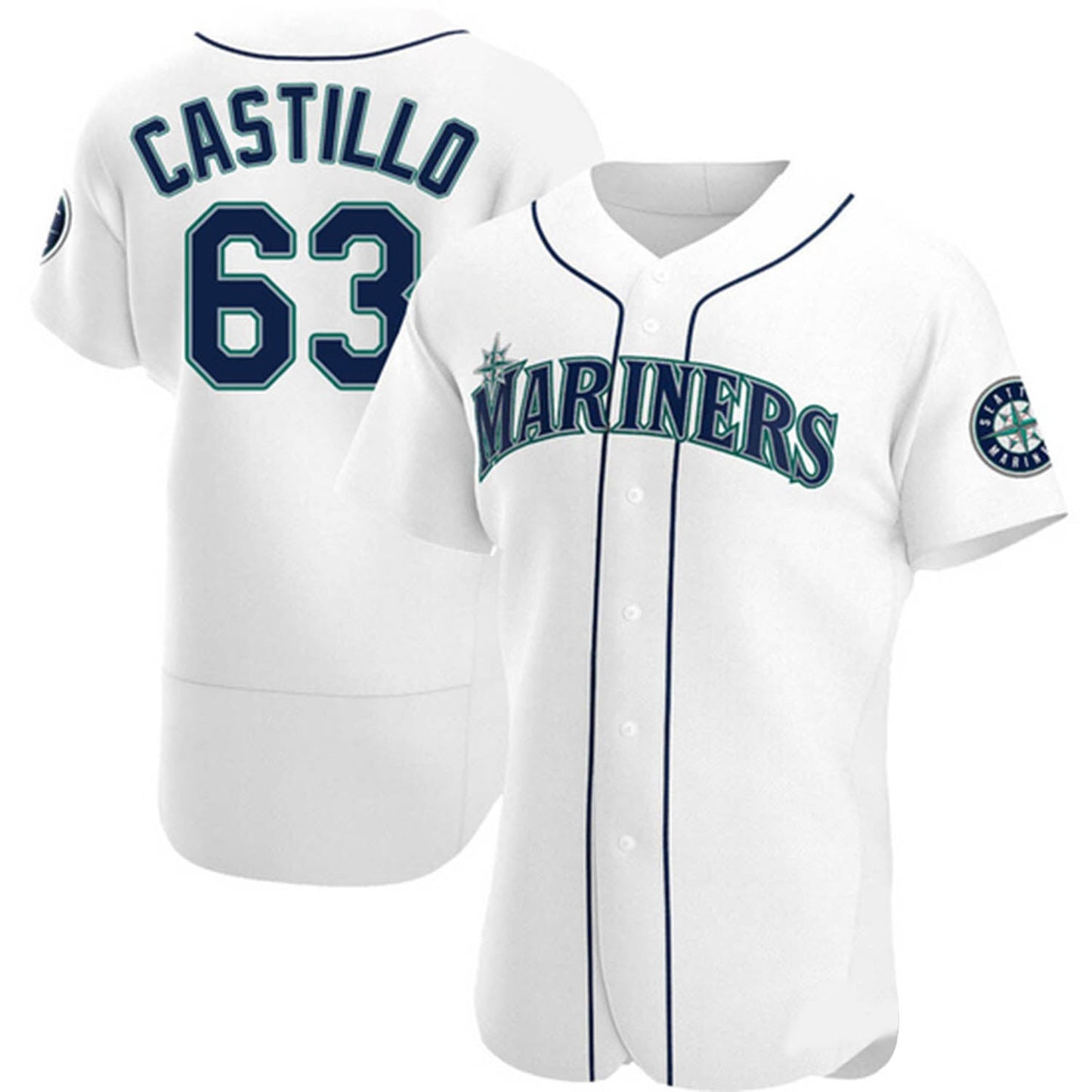 MLB Diego Castillo Seattle Mariners 63 Jersey