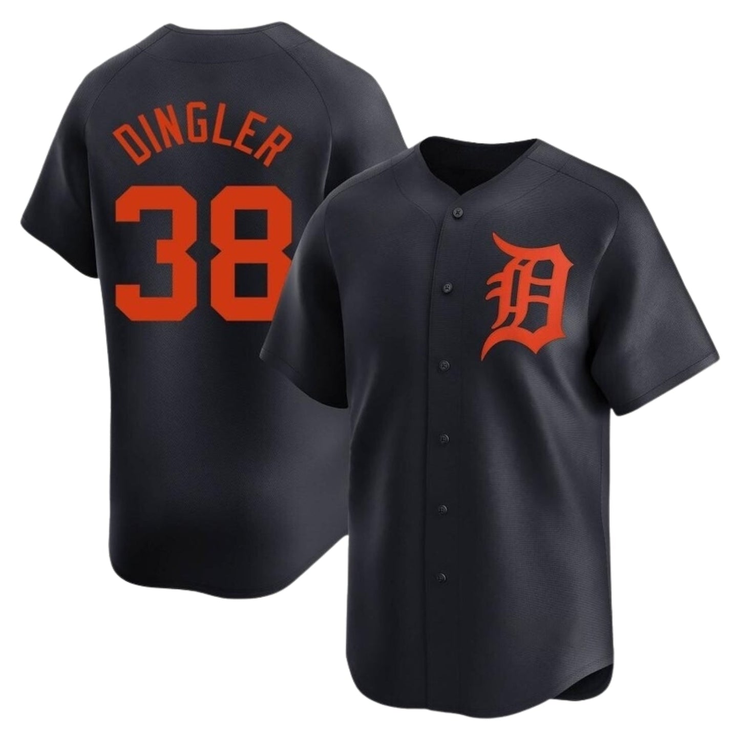 Dillon Dingler Detroit Tigers 38 Jersey