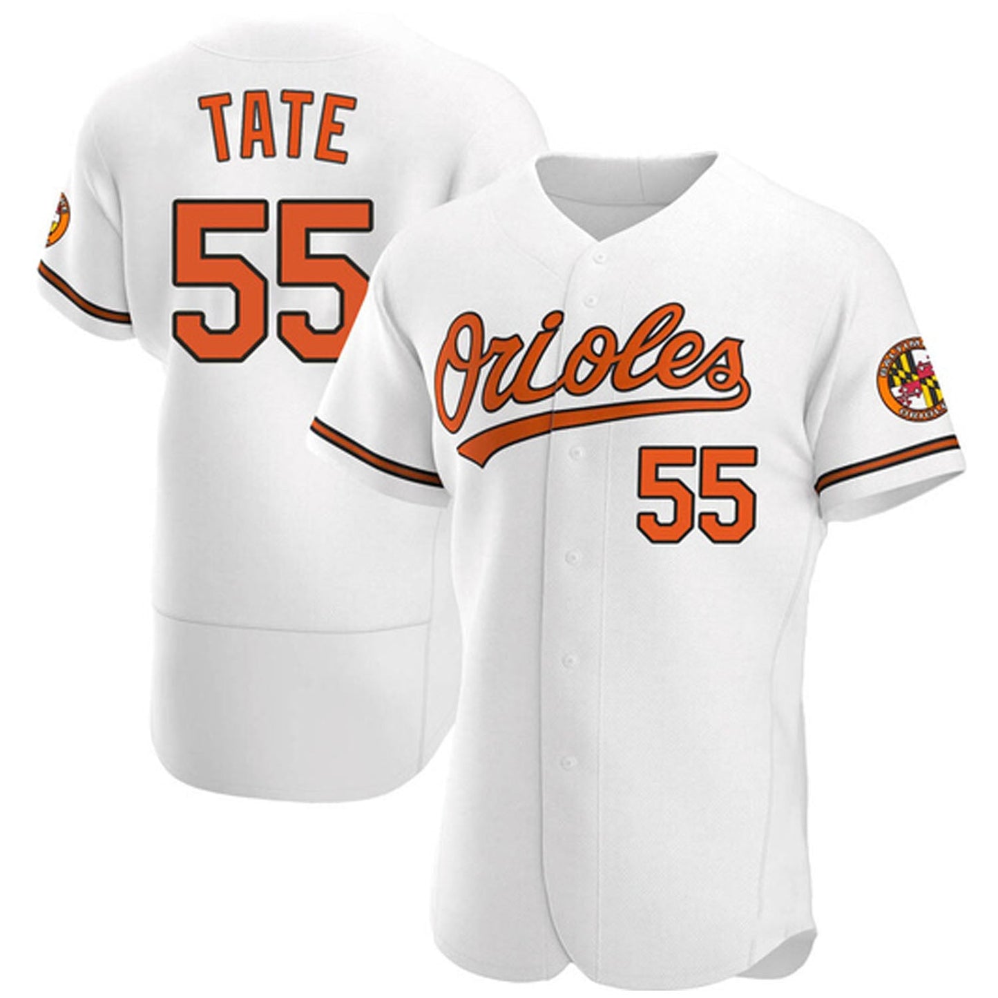 MLB Dillon Tate Baltimore Orioles 55 Jersey