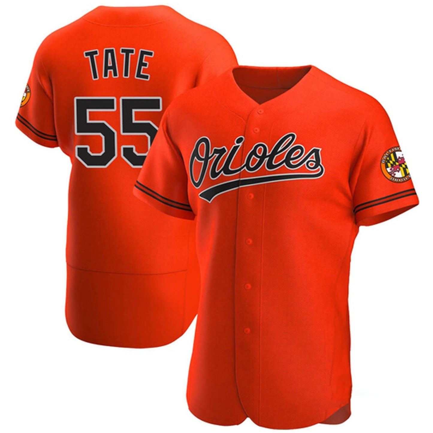 MLB Dillon Tate Baltimore Orioles 55 Jersey