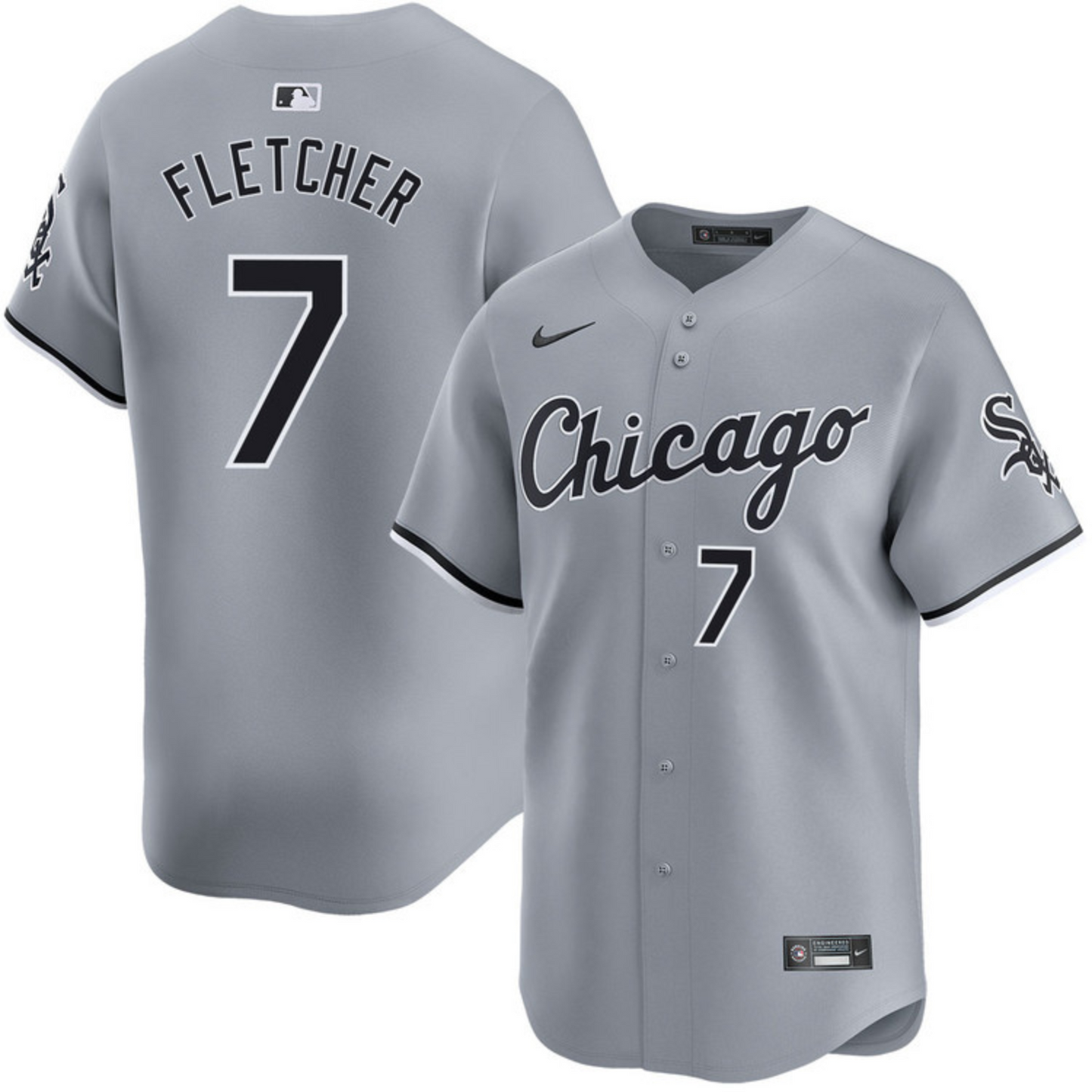 MLB Dominic Fletcher Chicago White Sox 7 Jersey