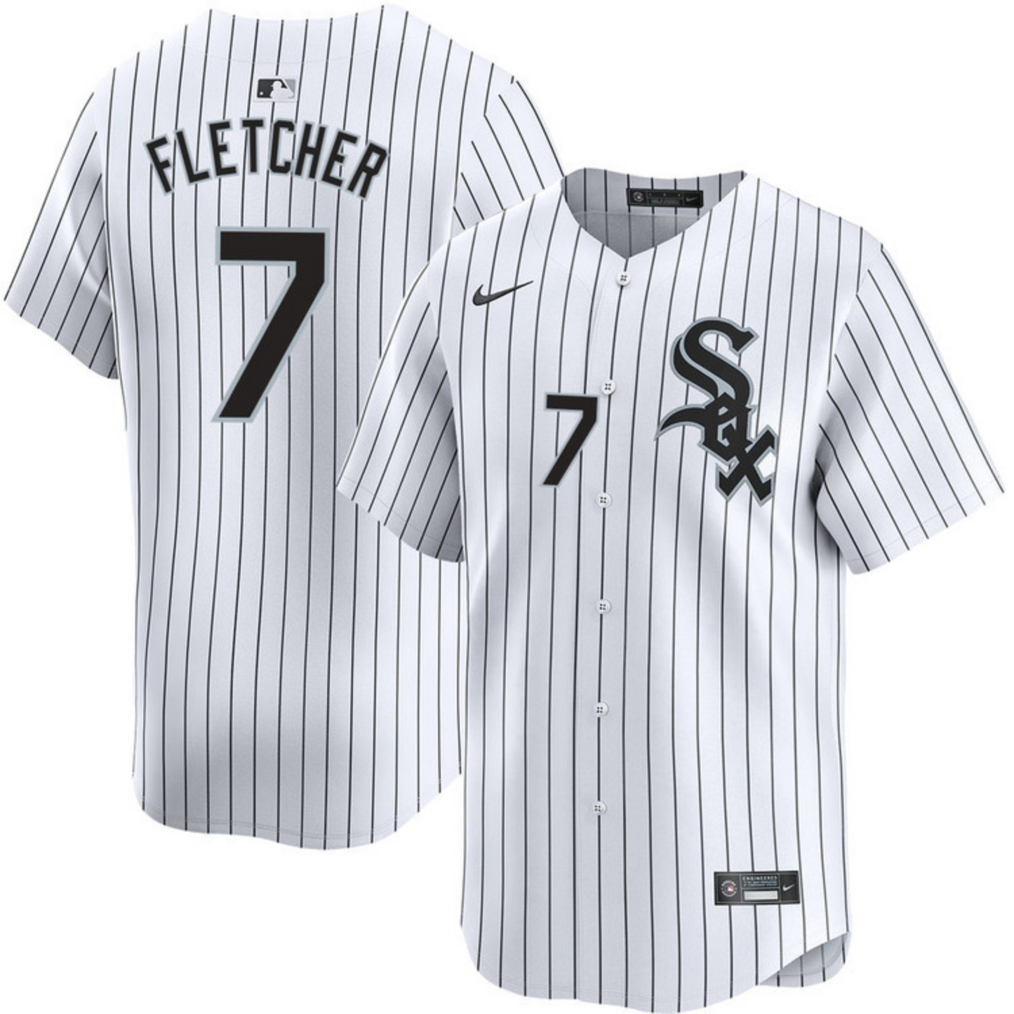 MLB Dominic Fletcher Chicago White Sox 7 Jersey