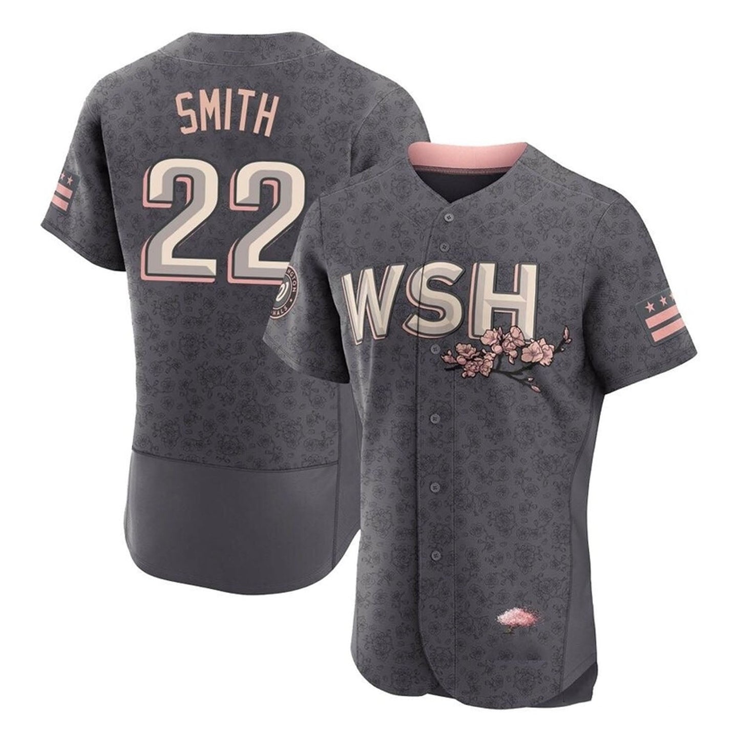 MLB Dominic Smith Washington Nationals 22 Jersey