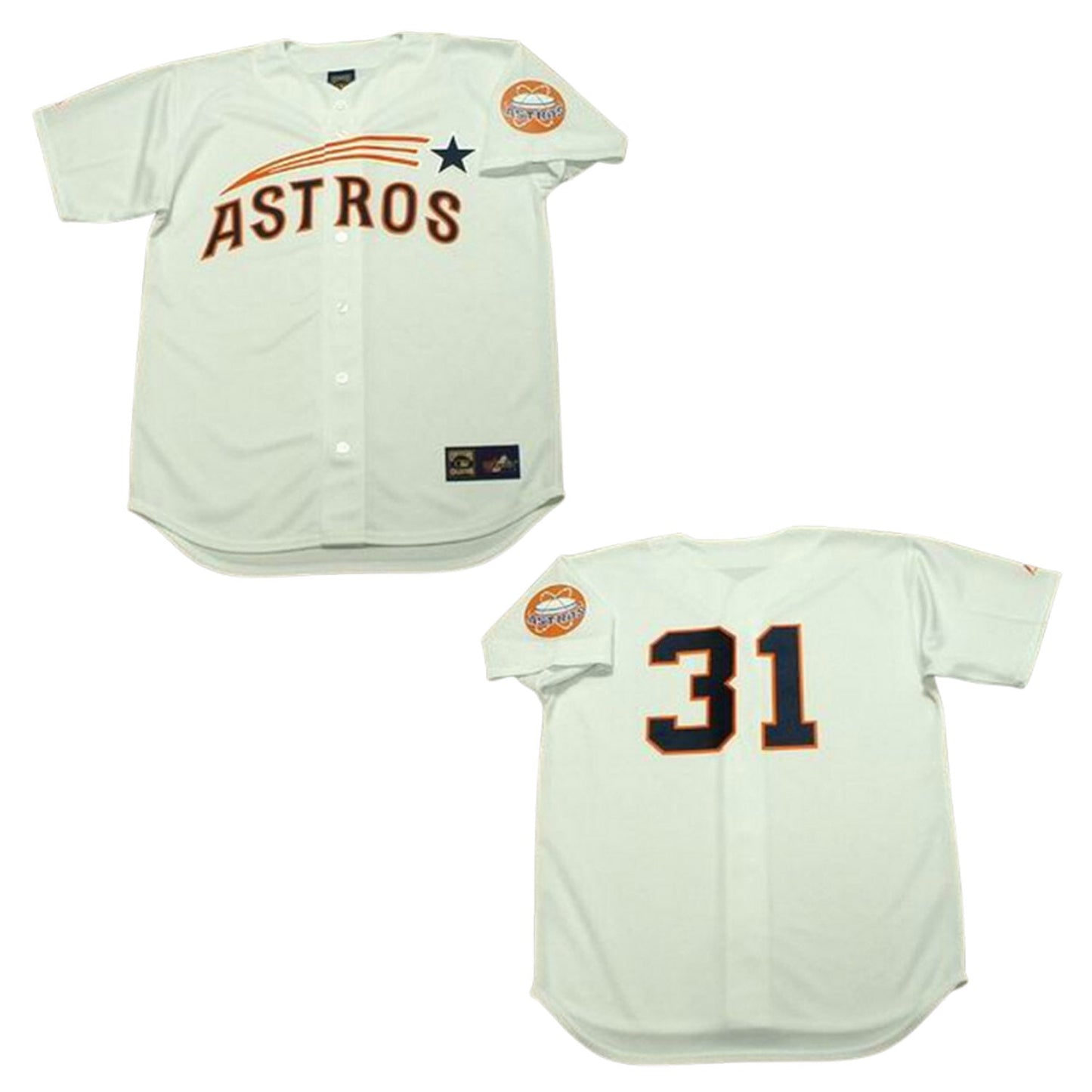 MLB Don Larsen Houston Astros 31 Jersey