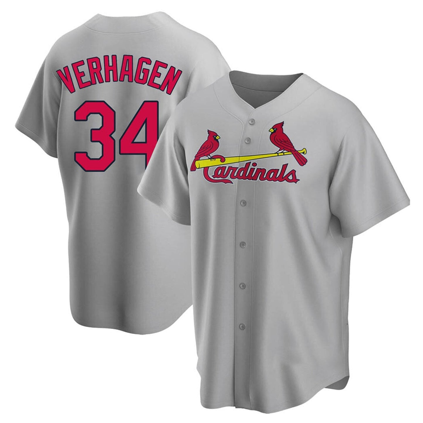 MLB Drew VerHagen St Louis Cardinals 34 Jersey