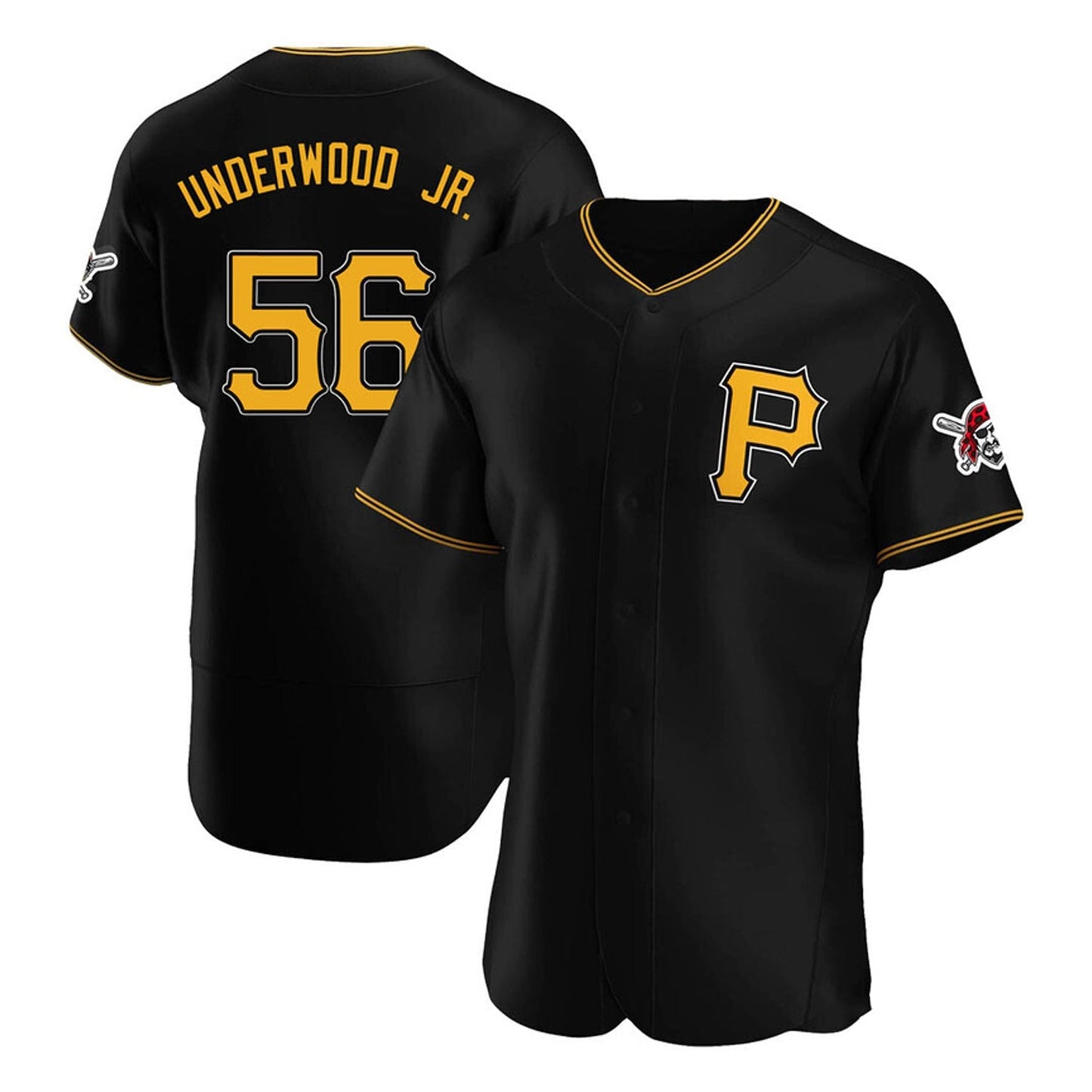 MLB Duane Underwood Jr Pittsburgh Pirates 56 Jersey