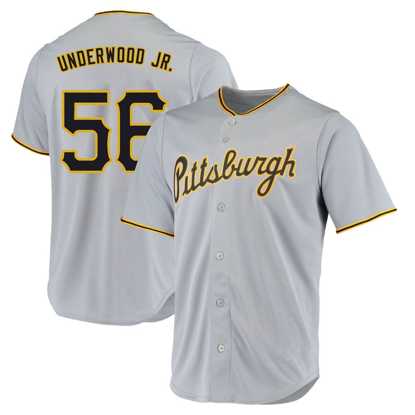 MLB Duane Underwood Jr Pittsburgh Pirates 56 Jersey