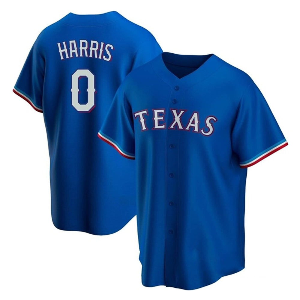 MLB Dustin Harris Texas Ranger 0 Jersey