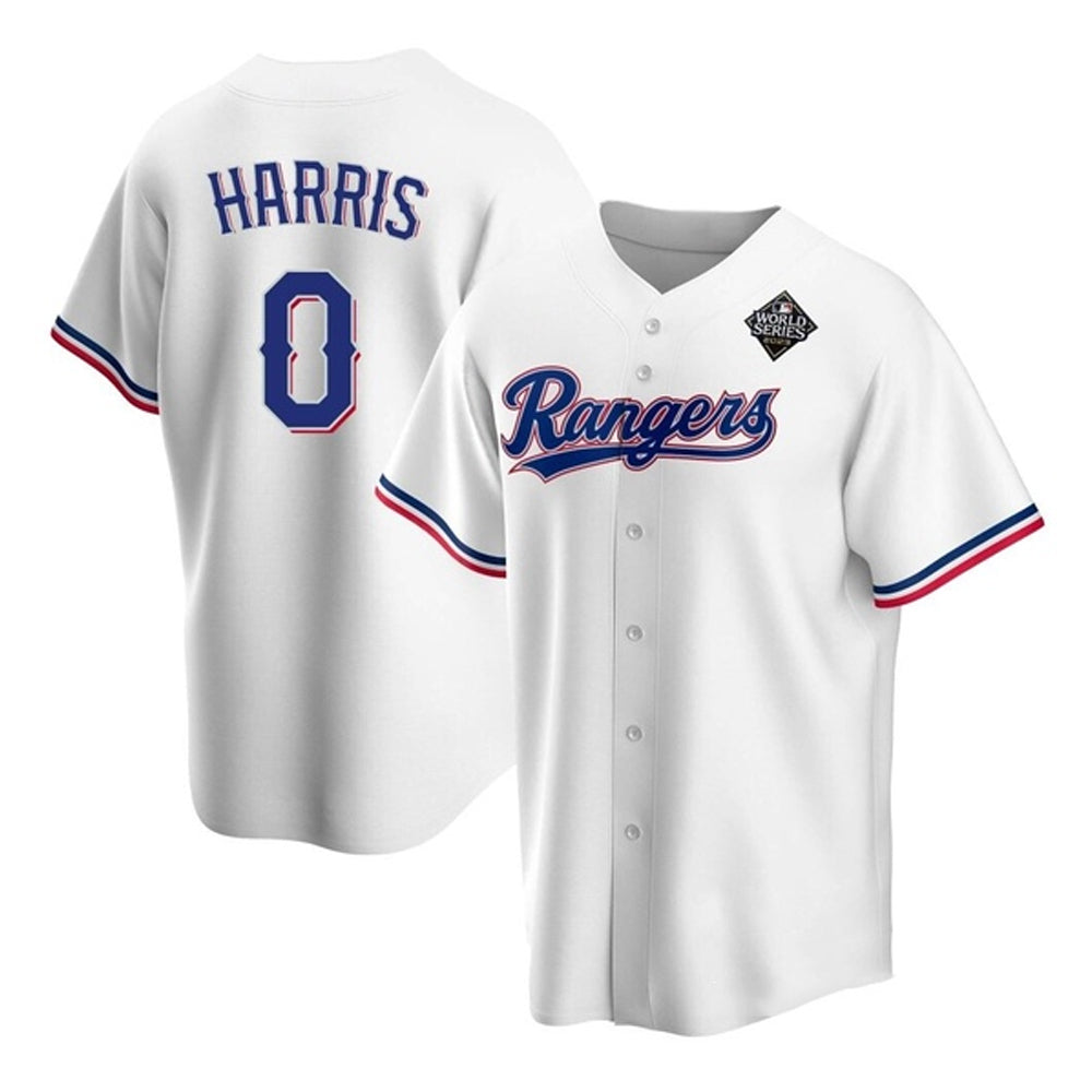 MLB Dustin Harris Texas Ranger 0 Jersey