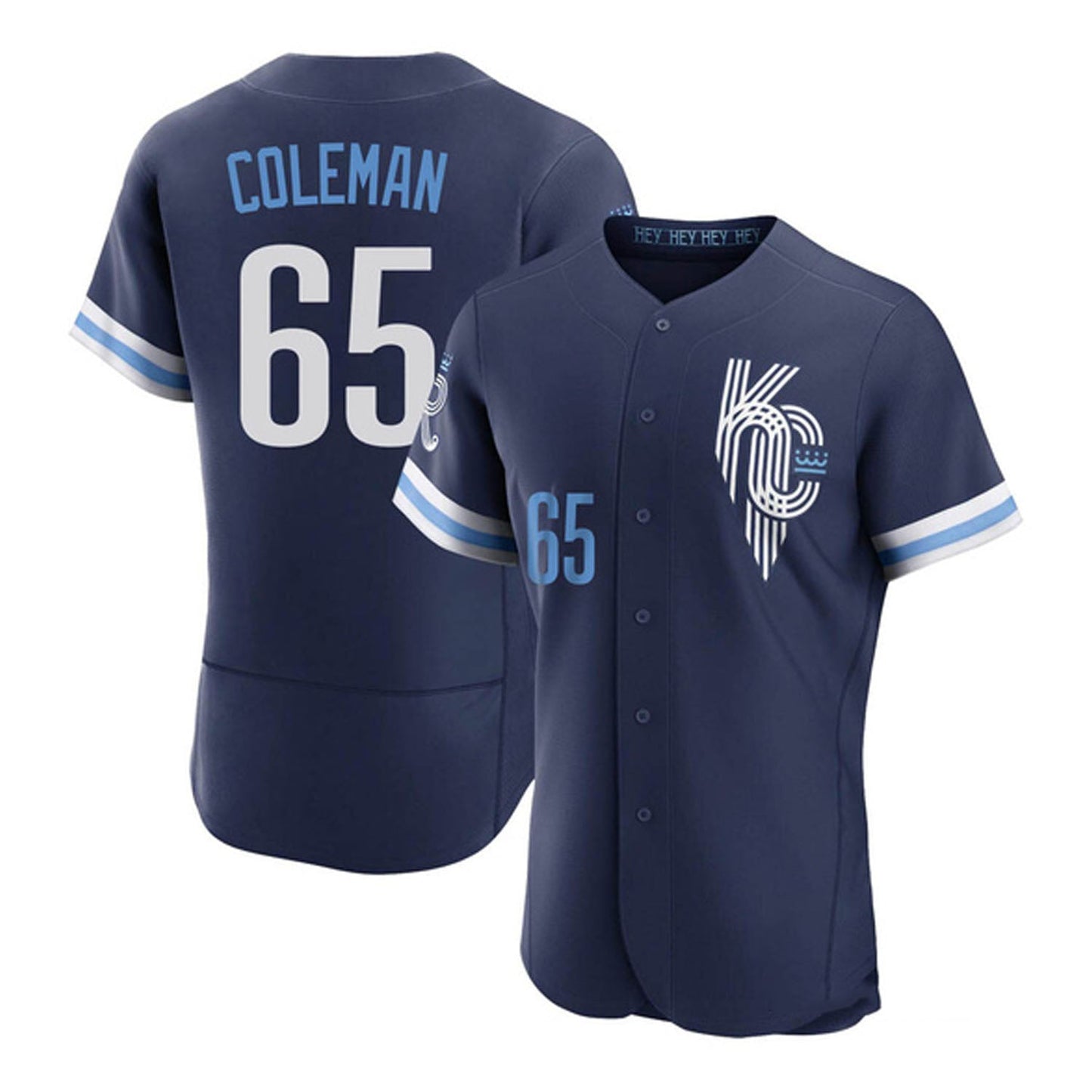 MLB Dylan Coleman Kansas City Royals 65 Jersey