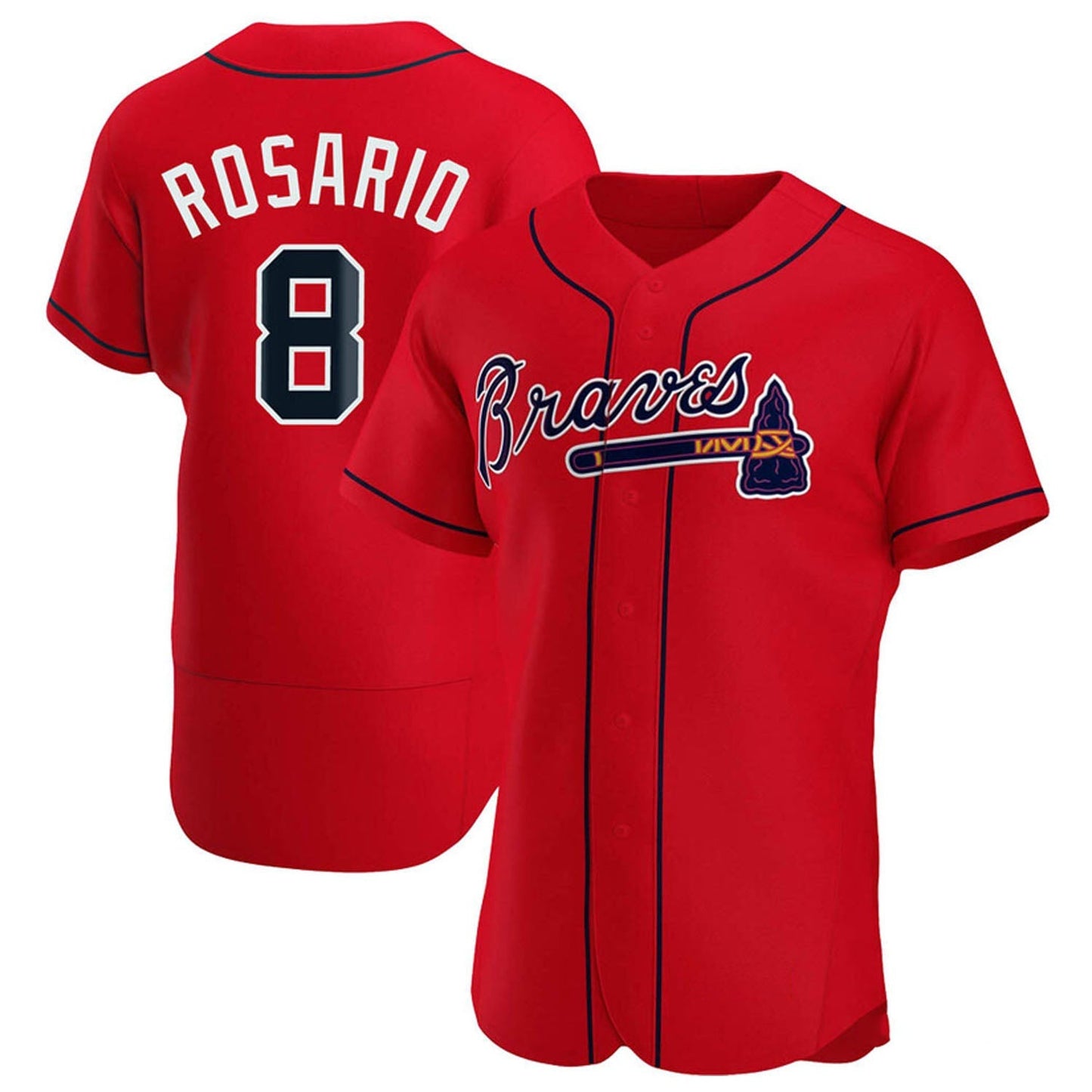 MLB Eddie Rosario Atlanta Braves 8 Jersey