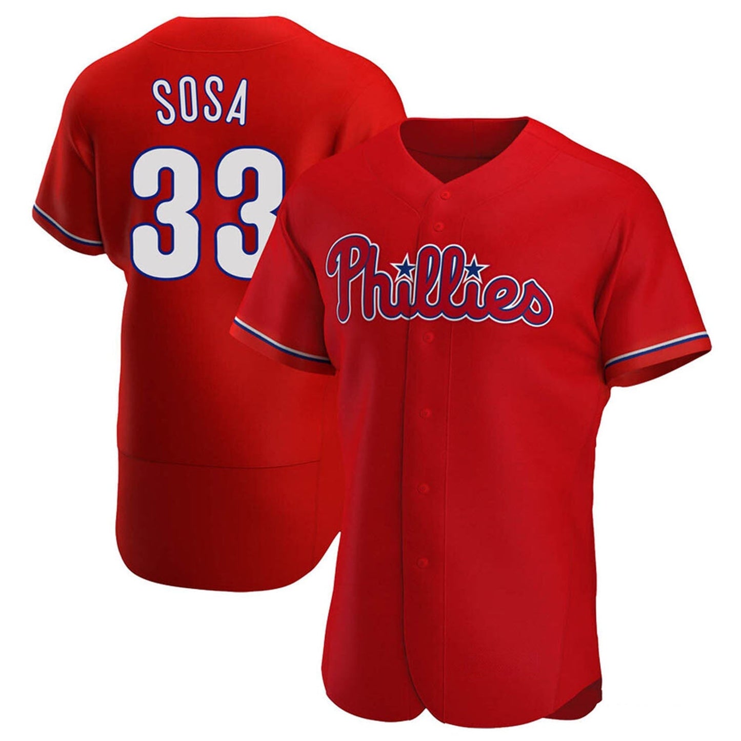 MLB Edmundo Sosa Philadelphia Phillies 33 Jersey