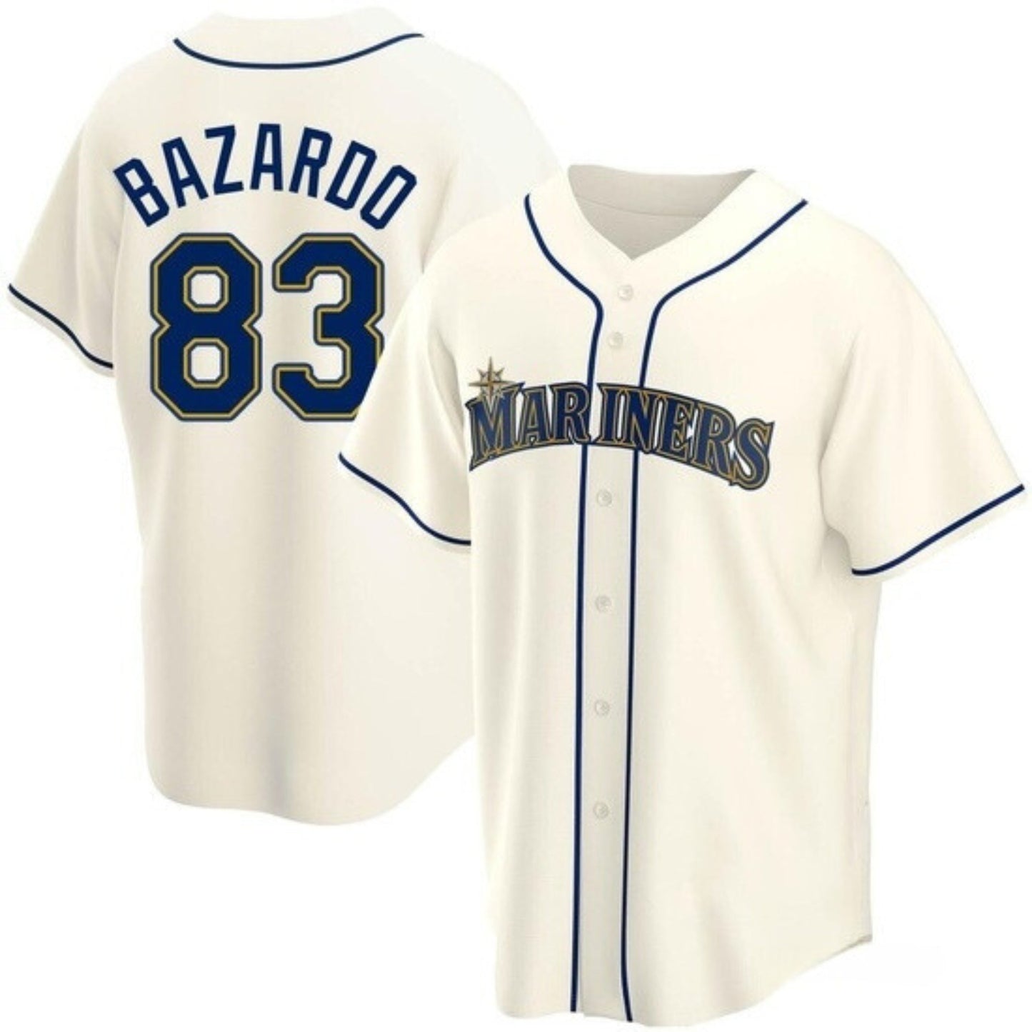 Eduard Bazardo Seattle Mariners 83 Jersey