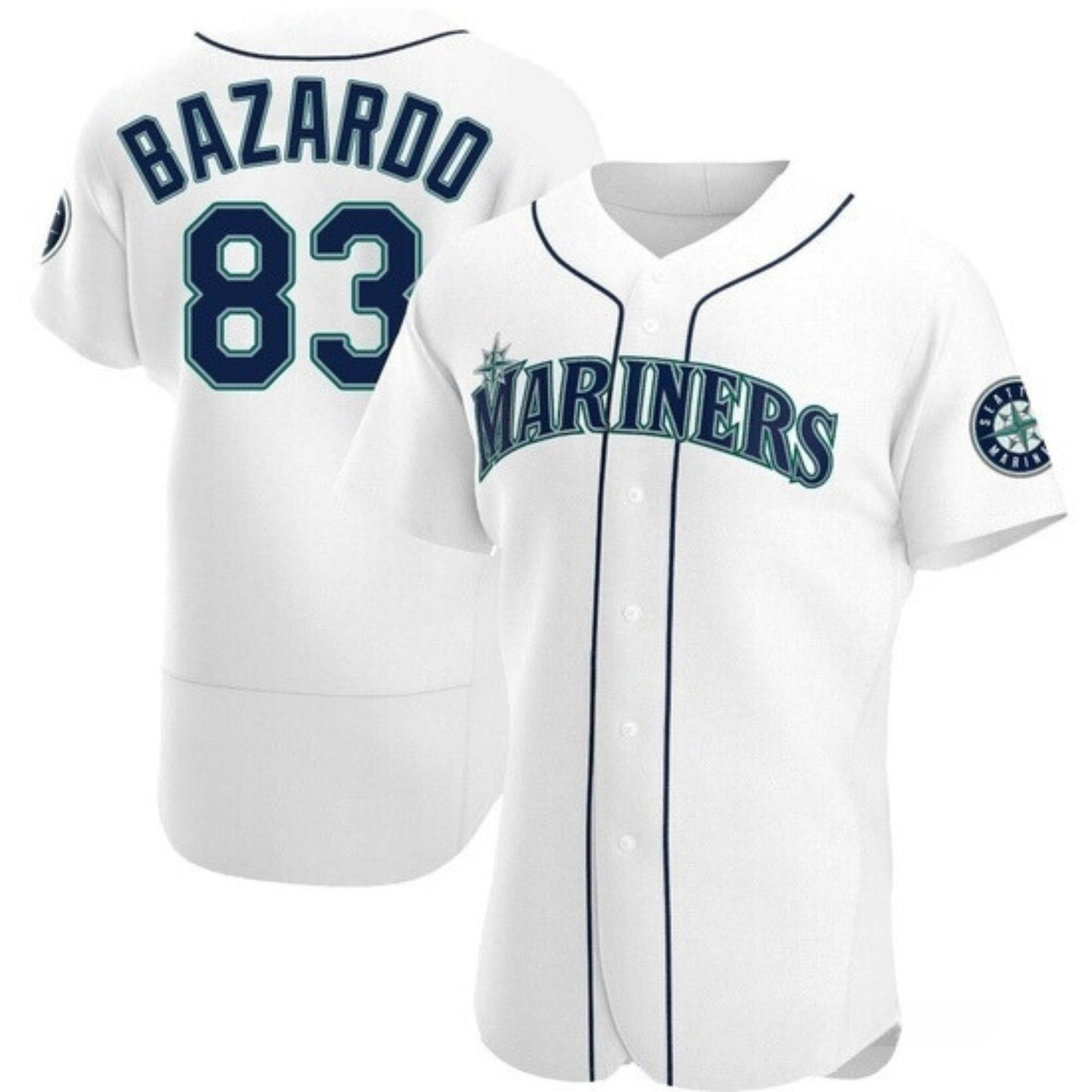 Eduard Bazardo Seattle Mariners 83 Jersey