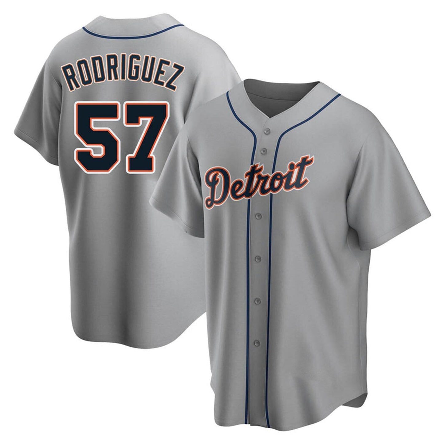 MLB Eduardo Rodriguez Detroit Tigers 57 Jersey