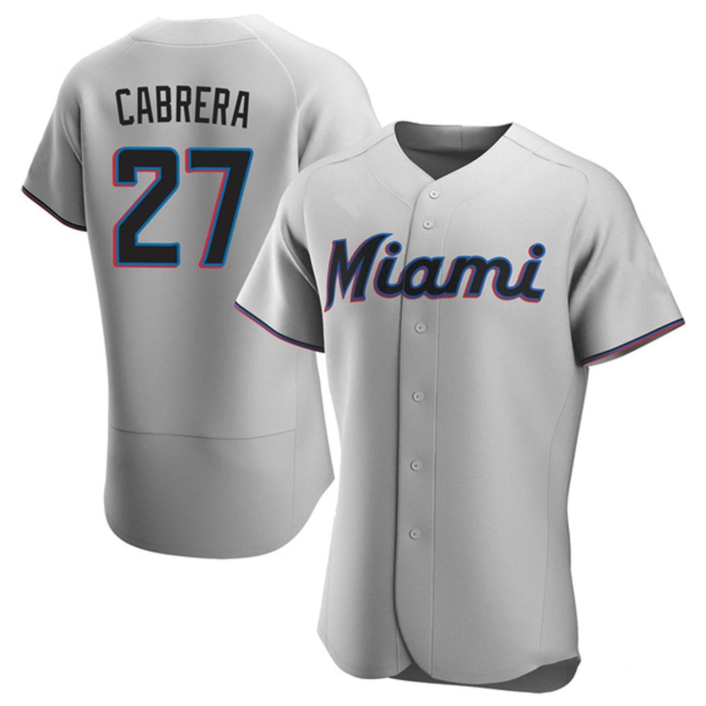 MLB Edward Cabrera Miami Marlins 27 Jersey