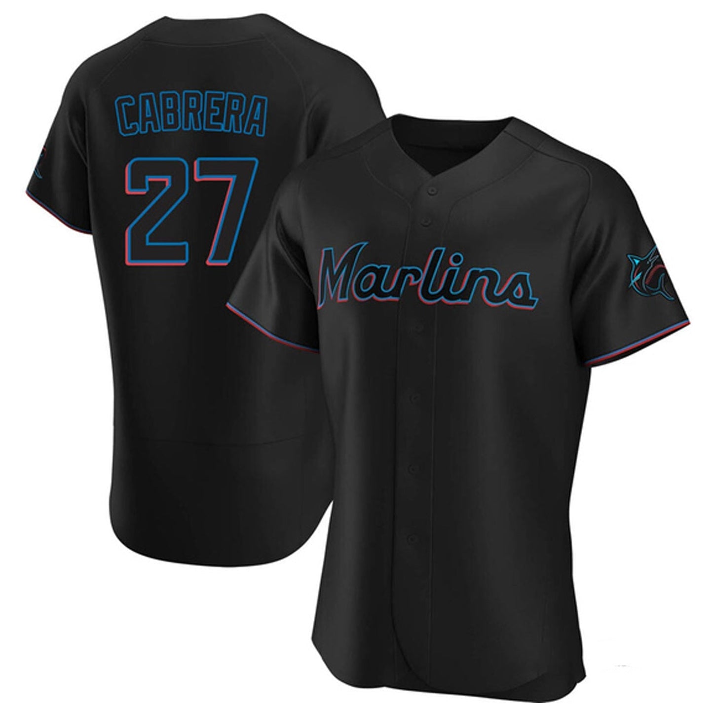 MLB Edward Cabrera Miami Marlins 27 Jersey