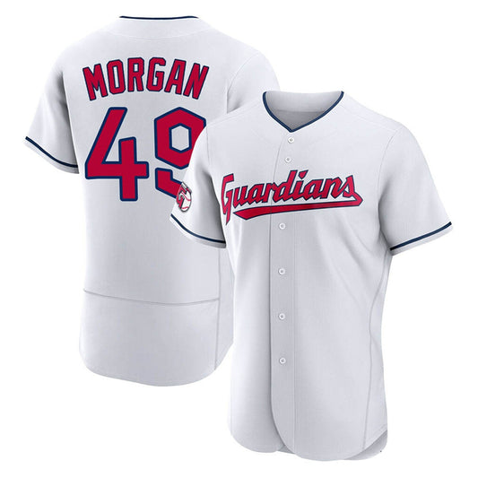 MLB Eli Morgan Cleveland Indians 49 Jersey